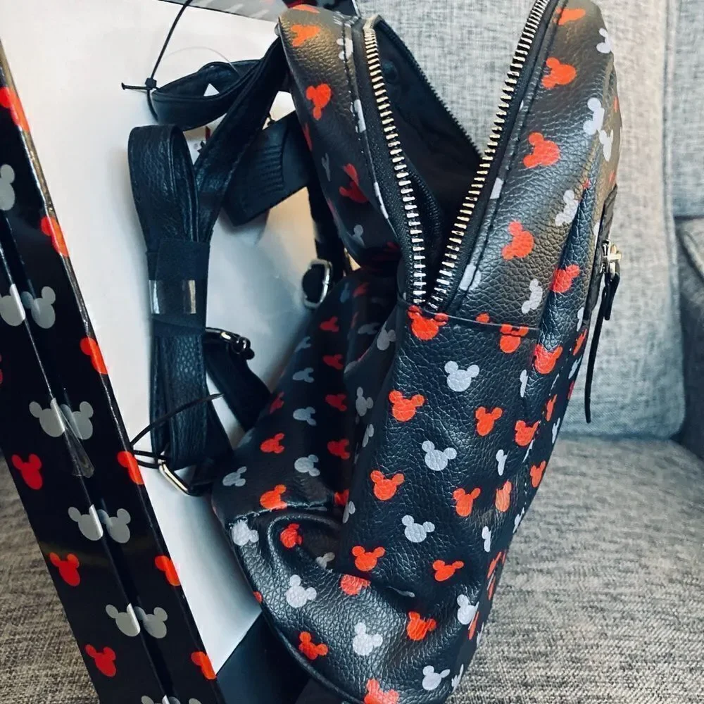 NWT Disney Mouse Print Mini Backpack